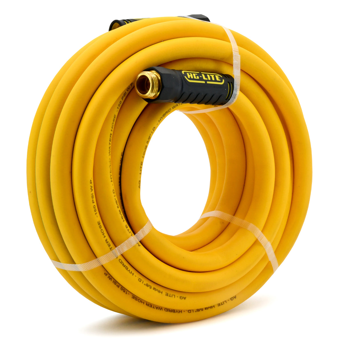 AG-Lite Hybrid Water Hose 3/4" X 15'-Yellow-Hiviz