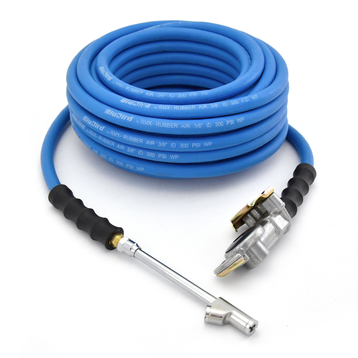 Rubber Air Hose 3/8 x 50 w/ Flee