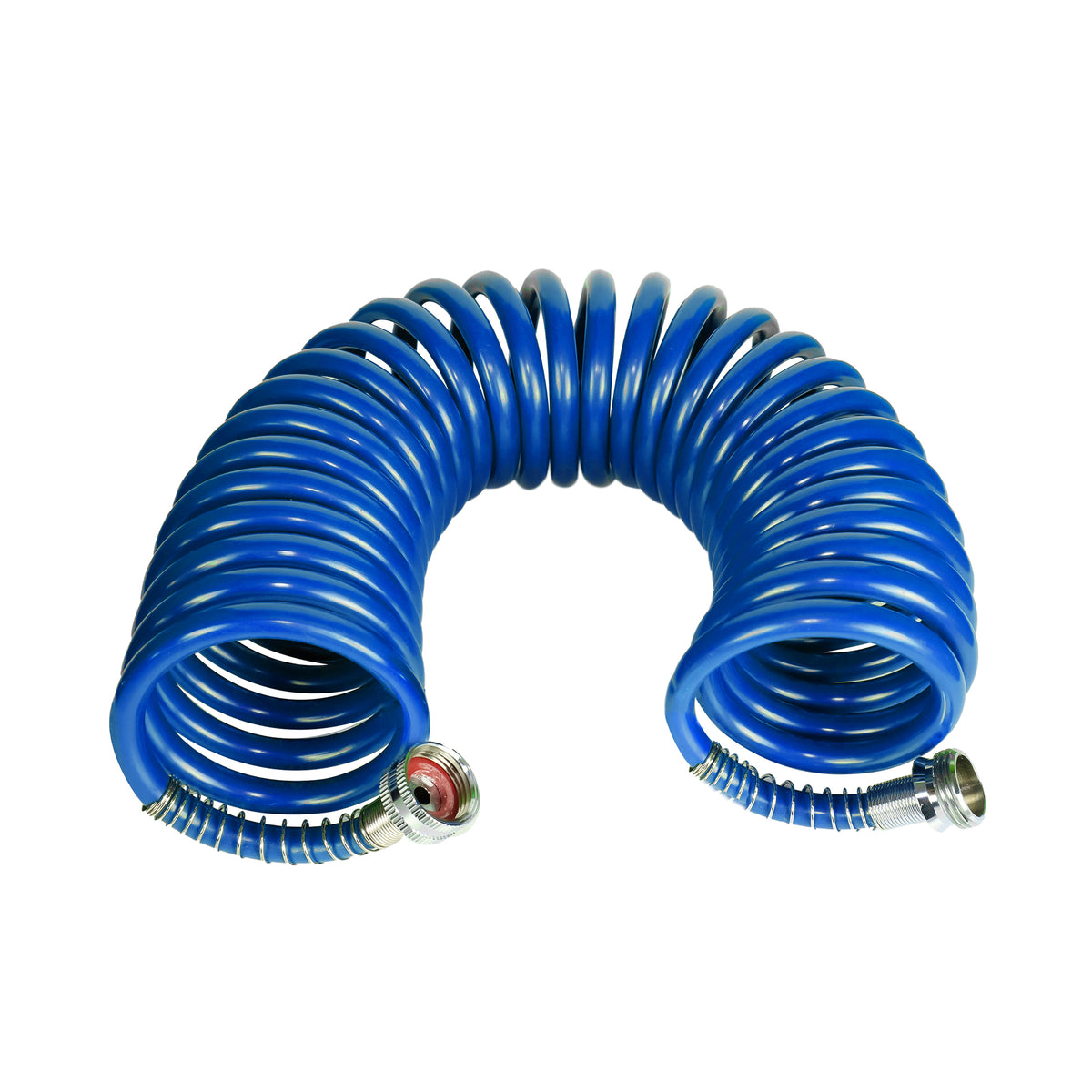 Spiral Water Hose blue