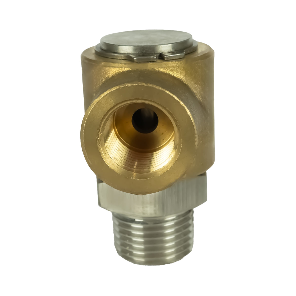 Brass Swivel 3/8" NPT-F 4100 PSI for Pressure Washer Manual Hose Reel