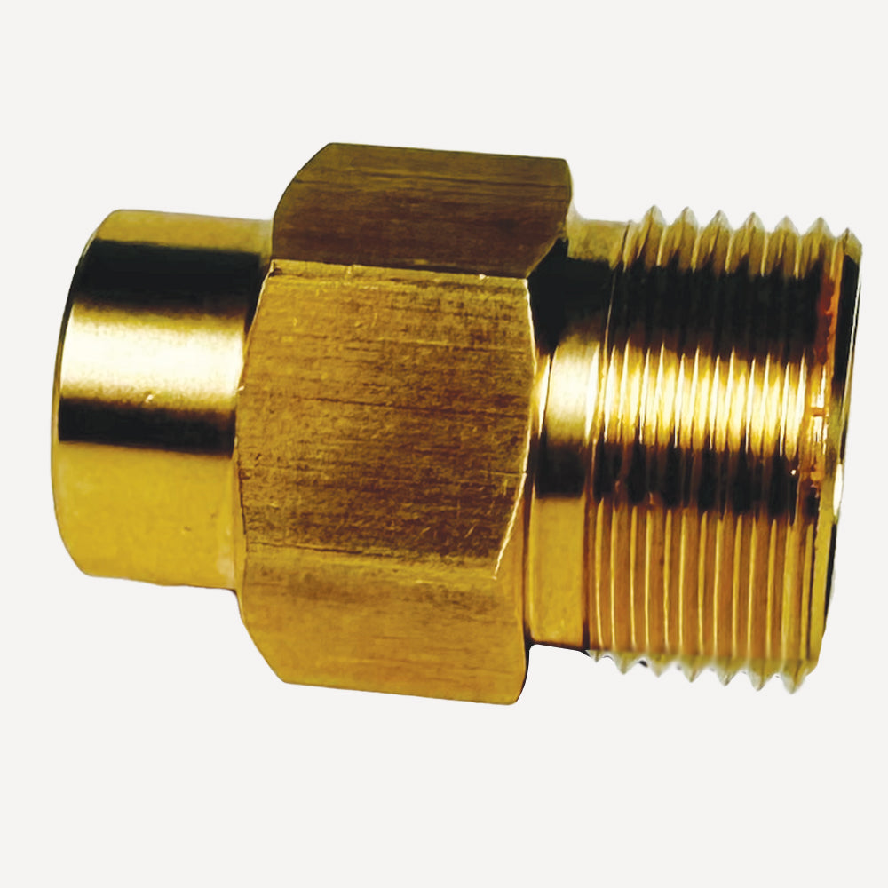 Male Metric x 1/4"
