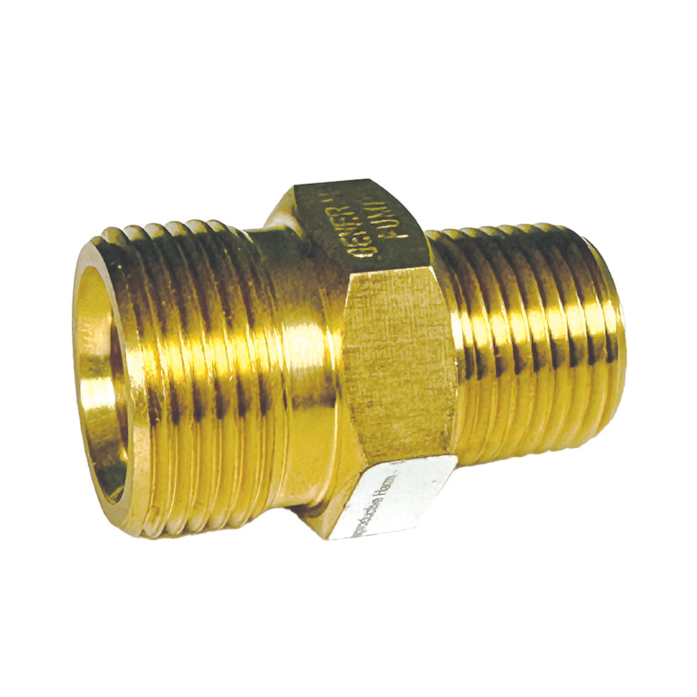 Male Metric x 3/8" Male Pipe