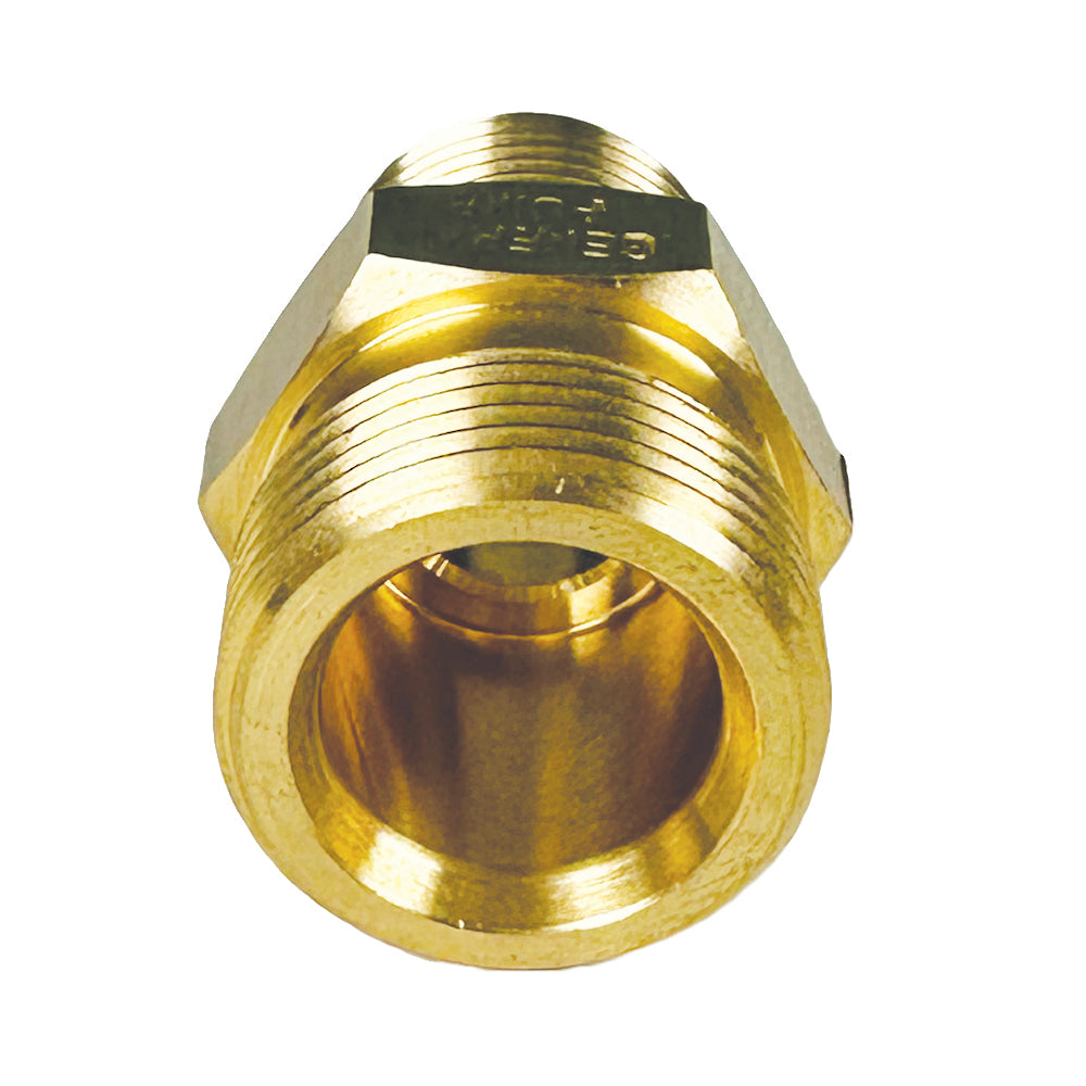 Male Metric x 3/8" Male Pipe