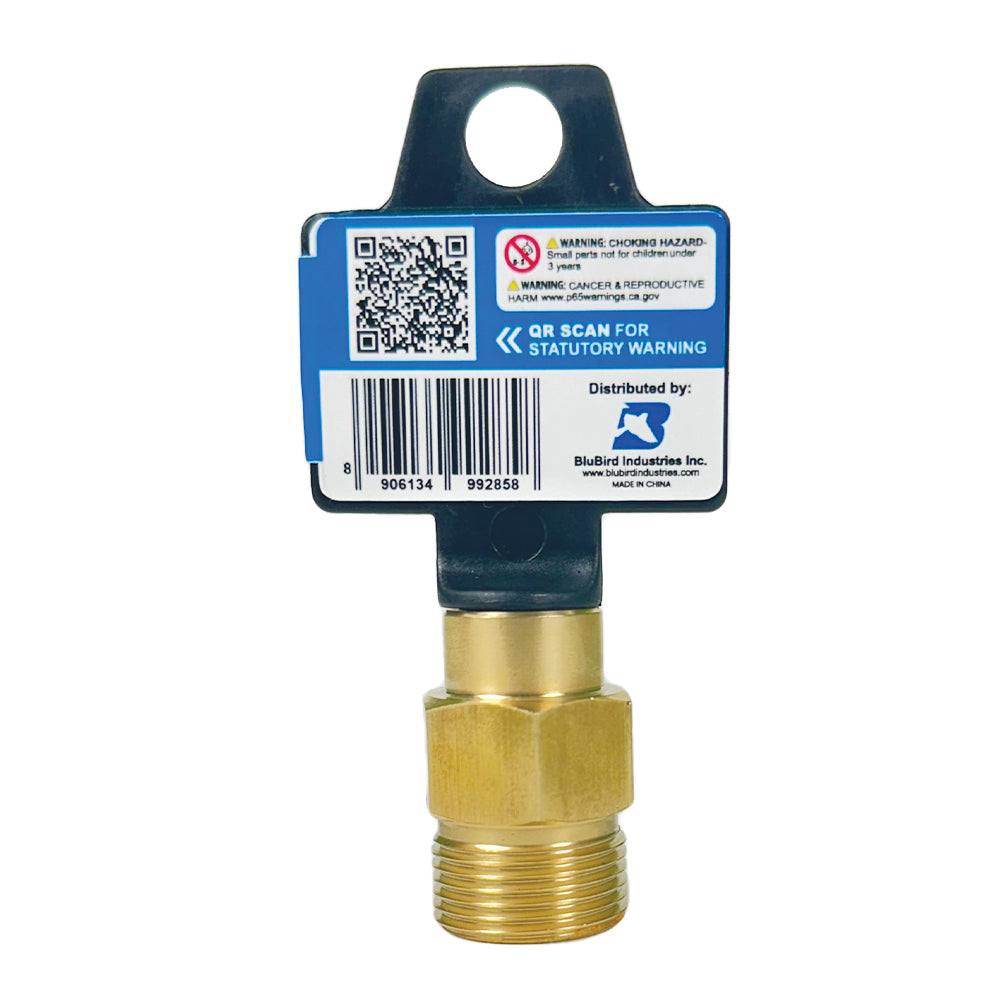 Male Metric x 1/4"