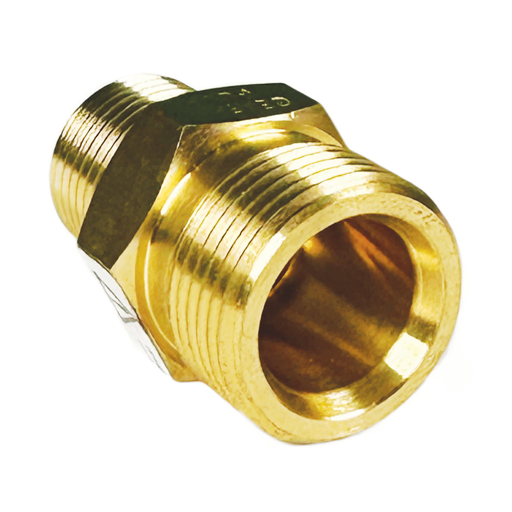 Male Metric x 3/8" Male Pipe
