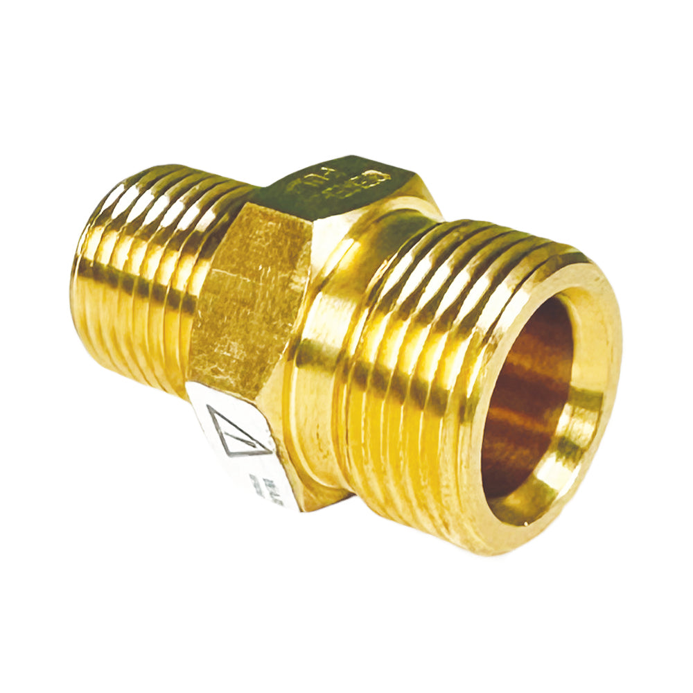 Male Metric x 3/8" Male Pipe
