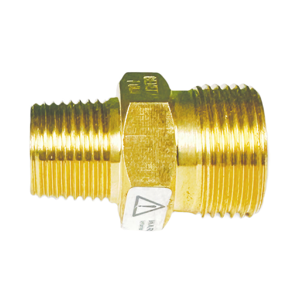 Male Metric x 3/8" Male Pipe