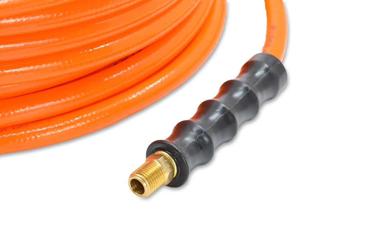Avagard 3/8" PVC Air Hose with Brass 1/4" NPT Industrial Fitting