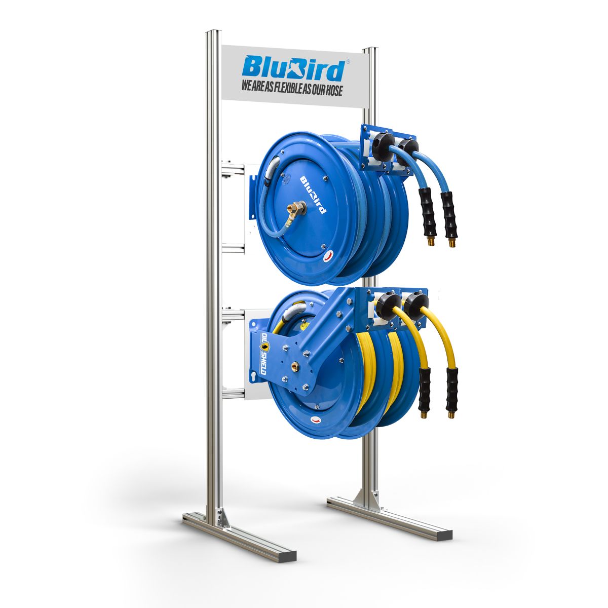Aluminium Reel Stand - 4 Reels