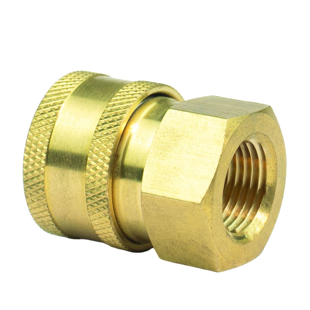 1/4 In Quick-Disconnect Socket X 1/4 In FPT Pressure Washer Adapter