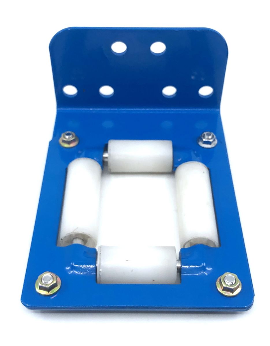 Ensemble de plaques à rouleaux pour grandes bobines de 3/8", 1/2" et 5/8" - Bleu