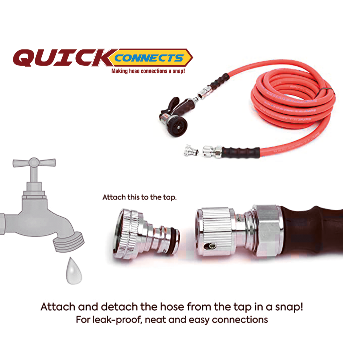 3/4" Male GHT Universal Connect Plug