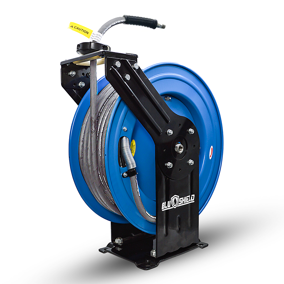 BluShield 3/8" Pressure Washer Hose Reel
