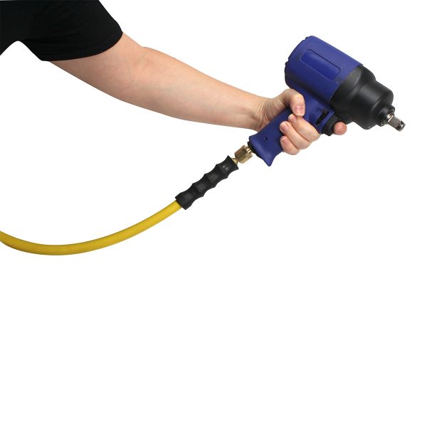 OilShield 3/8" Swivel Ball Rubber Whip Hose
