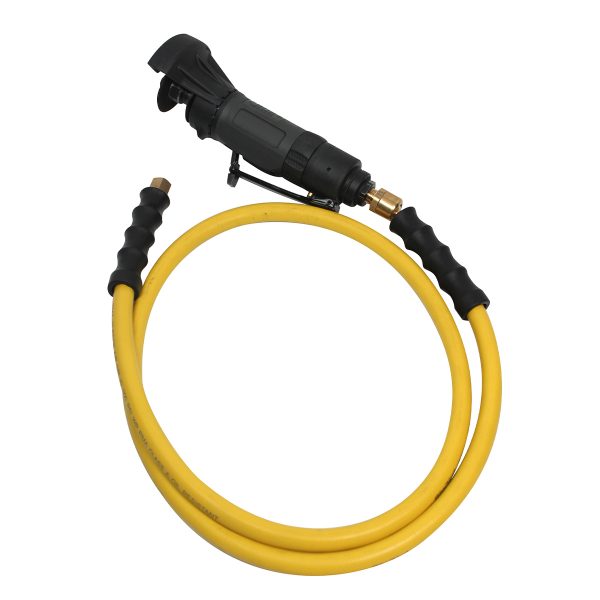 OilShield 3/8" Swivel Ball Rubber Whip Hose