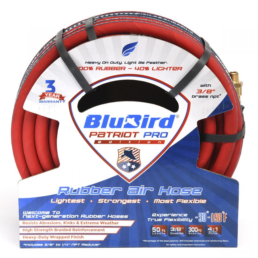 BluBird Patriot Pro Air Hose 3/8