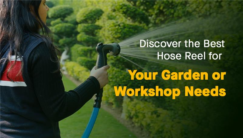 Hose Reel for Your Garden or Workshop