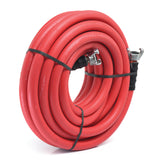 Tuyau de marteau-piqueur en caoutchouc 3/4" x 50' - Rouge