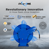 BluBird 1/2" x 100' Rubber Air Hose Reel