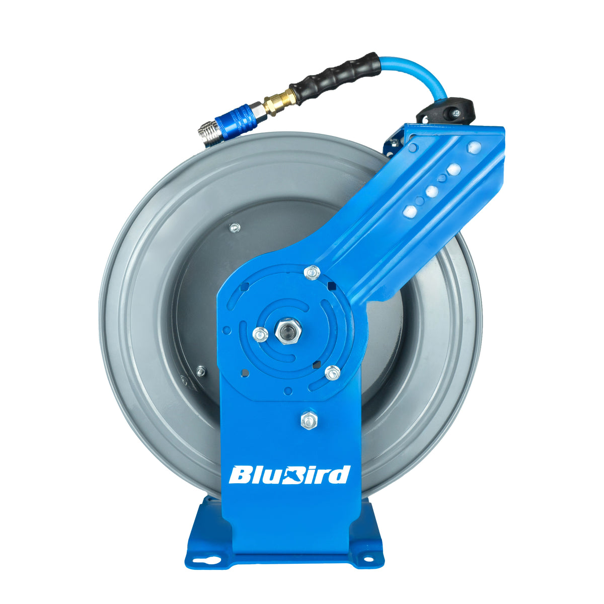 BluBird 1/2" x 100' Rubber Air Hose Reel
