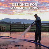 Ag-Lite 1" x 25' Heavy-Duty Rubber Water Hose