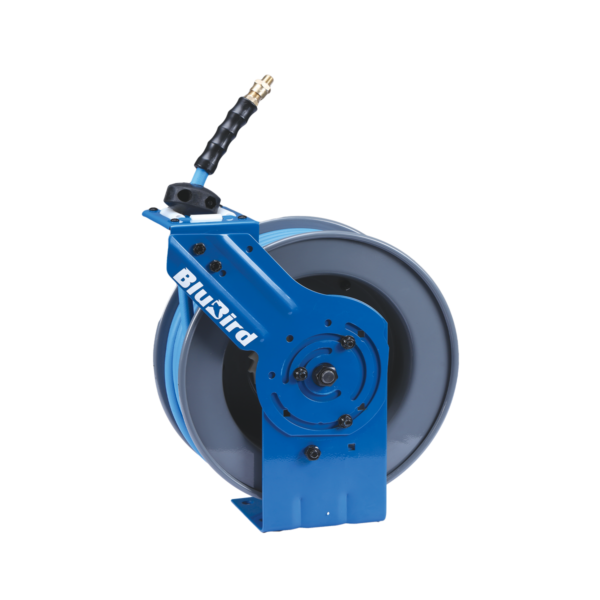 3/8" x 100' Rubber Air Hose Reel