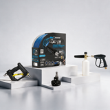 The Slayer Detail & Foam Bundle – 50 ft Hybrid Pressure Washer Hose Kit