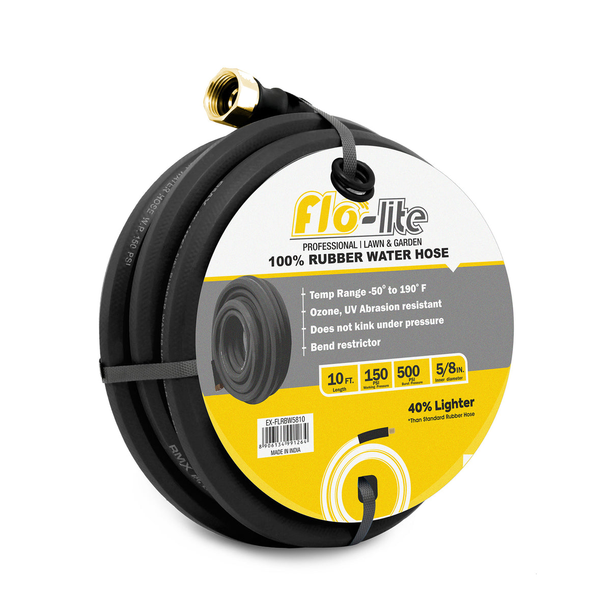 Flo-Lite 5/8 Rubber Water Hose