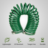 Avagard Recoil Water Hose 3/8" X 50' Green