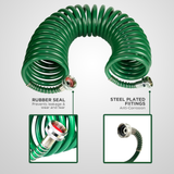 Avagard Recoil Water Hose 3/8" X 50' Green