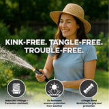 Impulse 5/8" x 100' Heavy-Duty Rubber Water Hose
