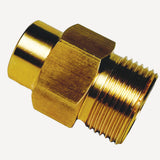 Male Metric x 1/4"