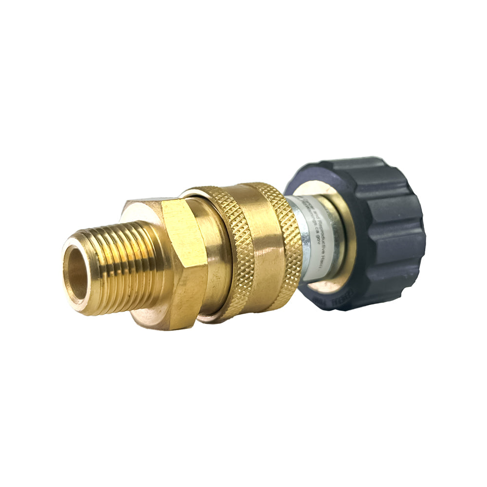 BluShield Female Metric x 3/8"