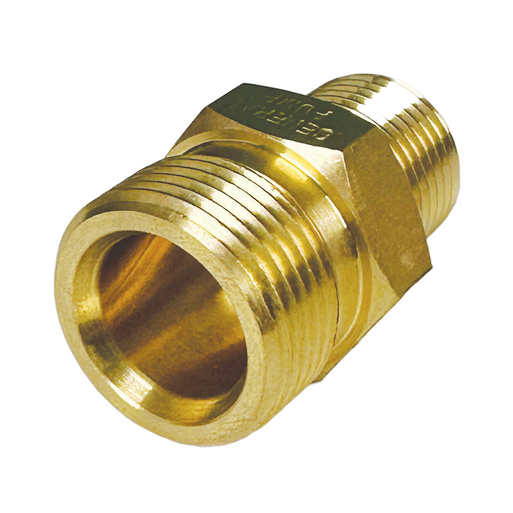 Male Metric x 3/8" Male Pipe