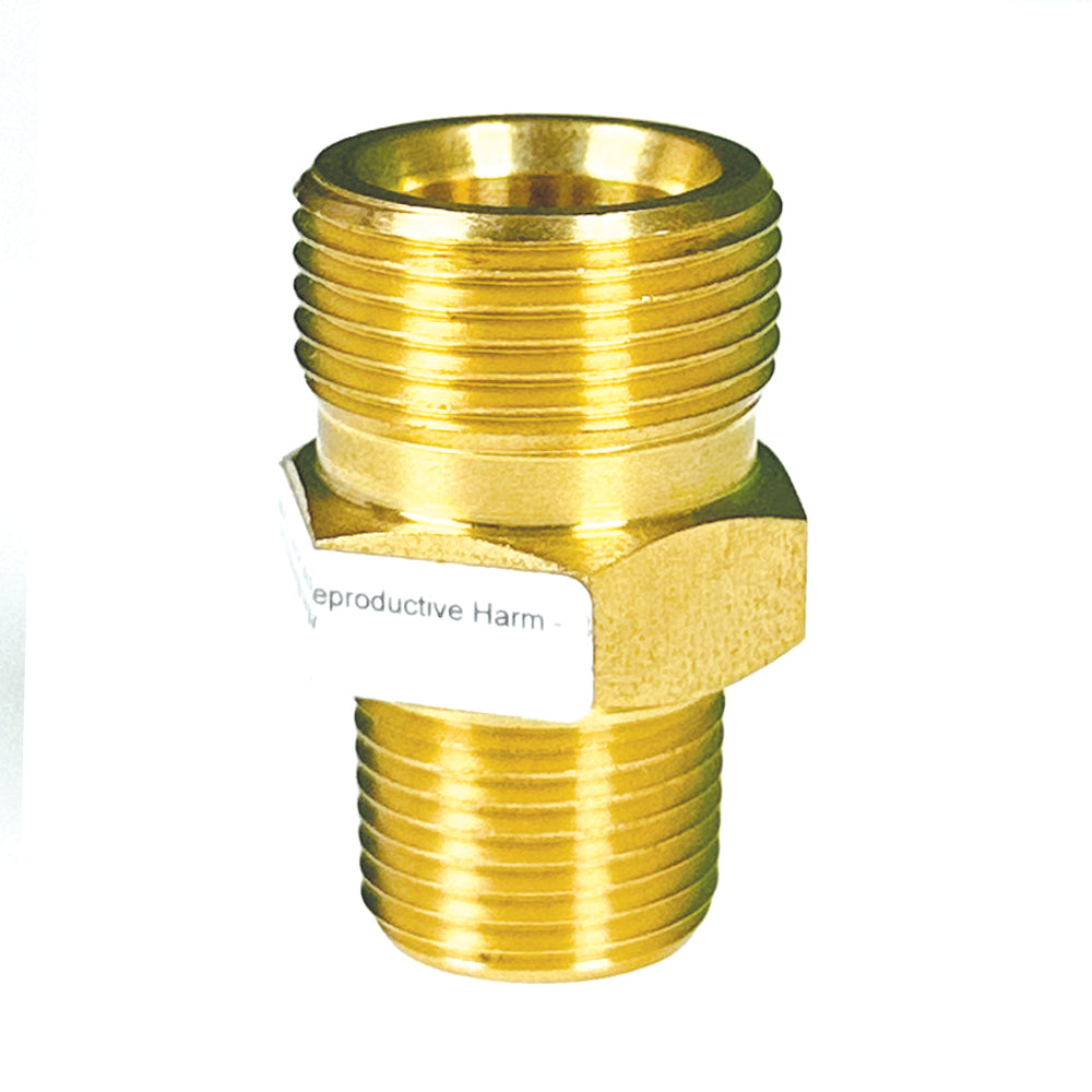 Male Metric x 3/8" Male Pipe