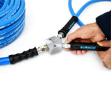 BluShield Union Block 3800 – Kit de connexion haute pression NPT 3/8" durable | 6 000 PSI | Tuyau ToughTek inclus