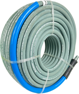 Blu Shield Aramid Braided 3/8" x 200 ft Pressure Washer Hose, 4100PSI , 1 Yr Warranty