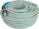 Blu Shield Aramid Braided 3/8" x 200 ft Pressure Washer Hose, 4100PSI , 1 Yr Warranty