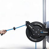 Blu Shield The Slayer Hybrid Pressure Washing Hose Reel 1/4" X 50'-Blue