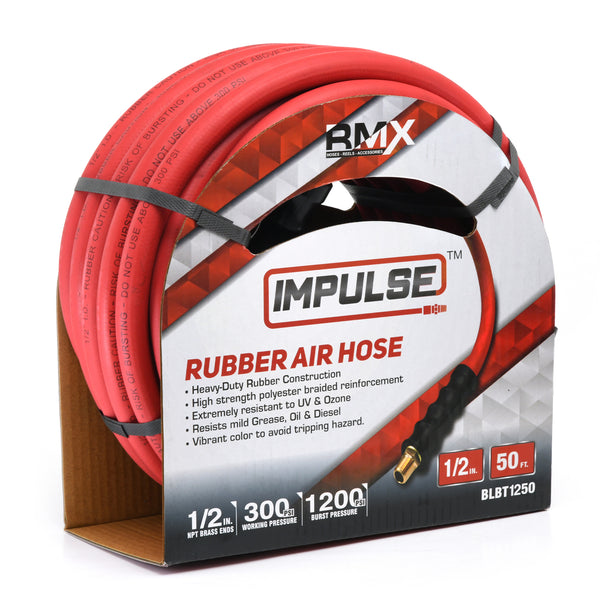 Tuyau d'air en caoutchouc RMX Impulse 1/2" x 50