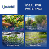 Underhill Proline Gentle Shower Spray Wand – 30" Wand, ¾″ GHT with Shower Head Nozzle (RPW-75PL)