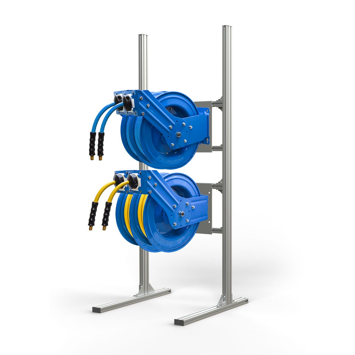 Aluminium Reel Stand - 4 Reels