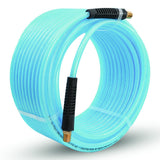 BluBird 3/8” x 50’ Poly Air Hose with Fast FiX™ Field Repairable Fitting & Quick Connect Coupler