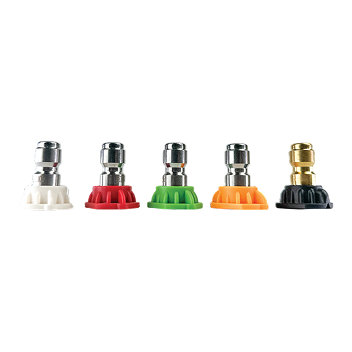 Spray Nozzles: 0°, 15°, 25°, 40°, 65°