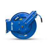 AG-Lite Water Hose Reel Close-up Ratchet Locking Mechanism and Non-Snag Rollers