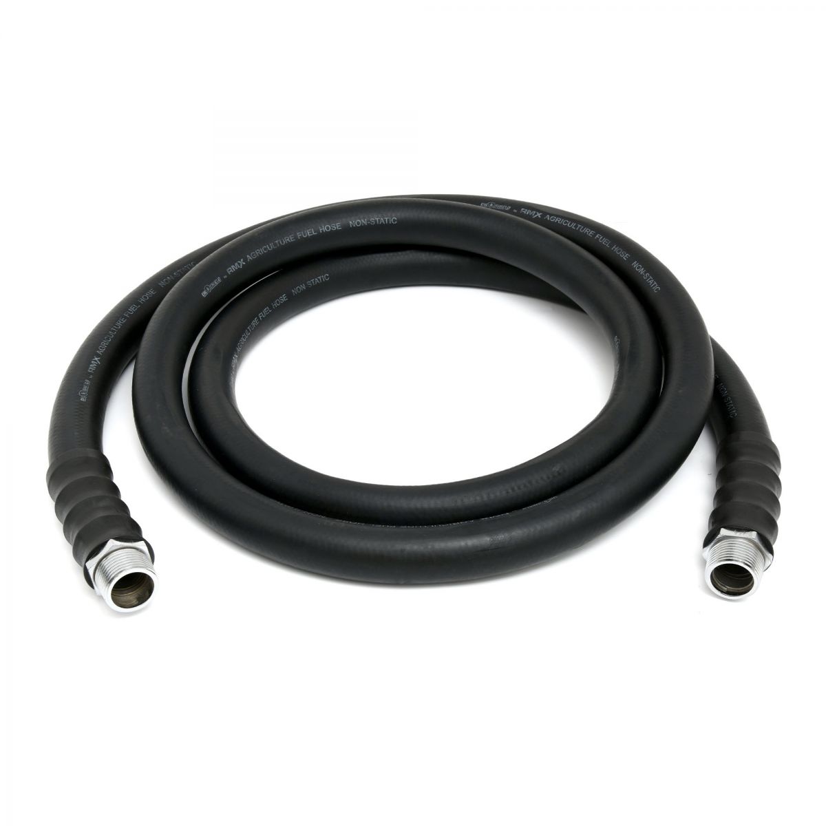OilShield 1" Rubber Farm Fuel Transfer Hose with Static Wire