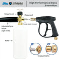 Brass Foam Cannon & Bottle