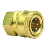 1/4 In Quick-Disconnect Socket X 1/4 In FPT Pressure Washer Adapter
