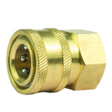 1/4 In Quick-Disconnect Socket X 1/4 In FPT Pressure Washer Adapter