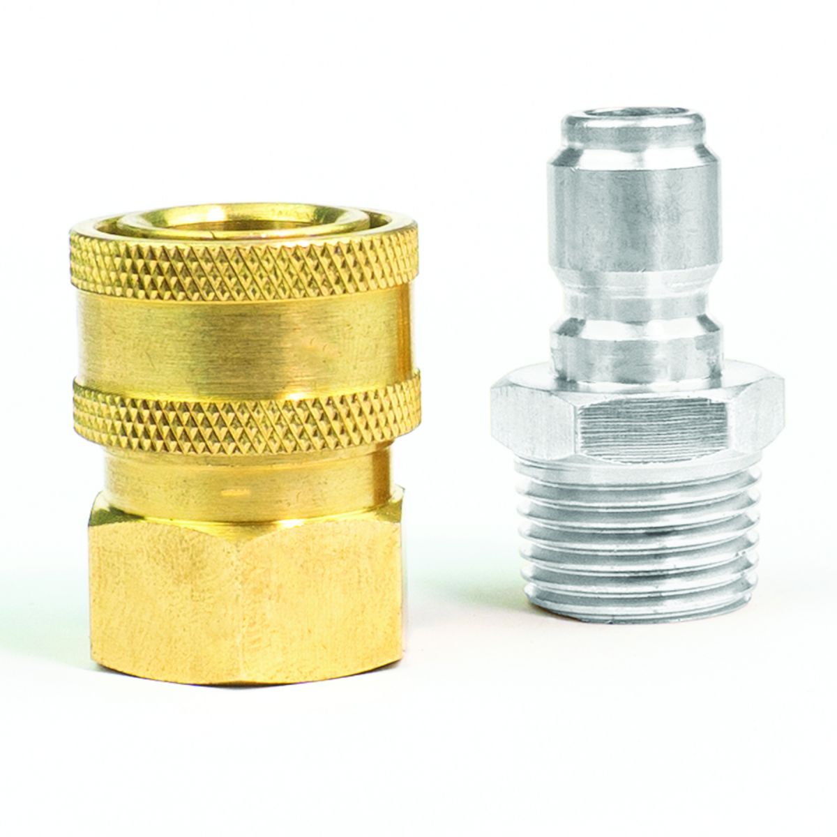 3/8" Quick Disconnect Male Plug X 3/8" Female Pipe Thread Pressure Washer Adapter